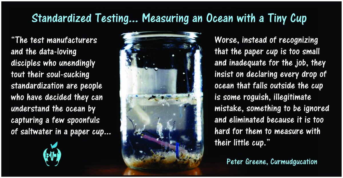 When you hear complaints about "learning loss" just remember that Standardized Testing is deeply flawed &amp; doesn't show what people think it shows. #TBATs .<a href="/OhioBATs/">Ohio BATs</a> .<a href="/VirginiaBATs/">Virginia BATs</a> .<a href="/MIBATS/">Michigan BATS</a> .<a href="/BATsDelaware/">DE BadassTeachers</a> .<a href="/PennBat/">PA BATs R Pro Charter Reform</a> .<a href="/MarylandBAT/">Maryland BAT</a> .<a href="/BATs_DC/">DC BATs</a> .<a href="/KentuckyBATs/">Kentucky BATs</a> .<a href="/MemphisbatBa/">TennesseeBATs</a> .<a href="/WVBats/">WV Badass Teachers</a>