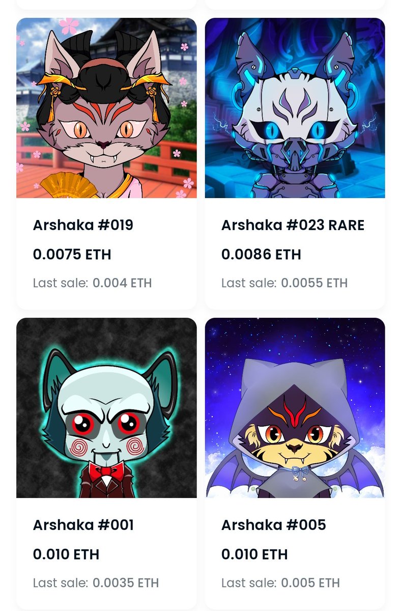 Arshaka_nft's tweet photo. Happy Tuesday Guys 💖🐺
Happy to announce our secondary market! You can find them on @opensea 💖🌸

Price Start around 0.006 $ETH on @0xPolygon 
🔗https://t.co/8S8tpmvVeP

Don't miss it 😍💖

#NFTcommunity #NFTJapan  #NFTNYC #NFTs #NFTCollection #NFTCollector https://t.co/kGCvBGl2QJ
