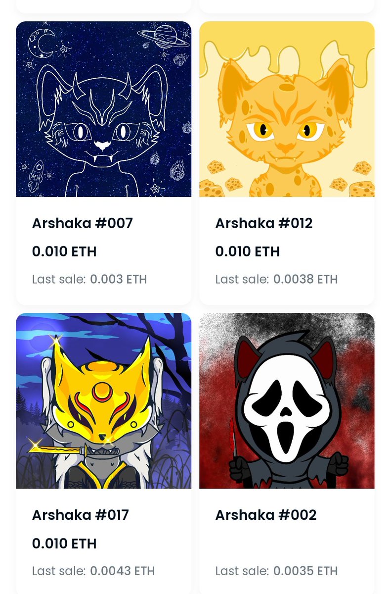 Happy Tuesday Guys 💖🐺
Happy to announce our secondary market! You can find them on <a href="/opensea/">OpenSea</a> 💖🌸

Price Start around 0.006 $ETH on <a href="/0xPolygon/">Polygon | POL</a> 
🔗opensea.io/collection/ars…

Don't miss it 😍💖

#NFTcommunity #NFTJapan  #NFTNYC #NFTs #NFTCollection #NFTCollector