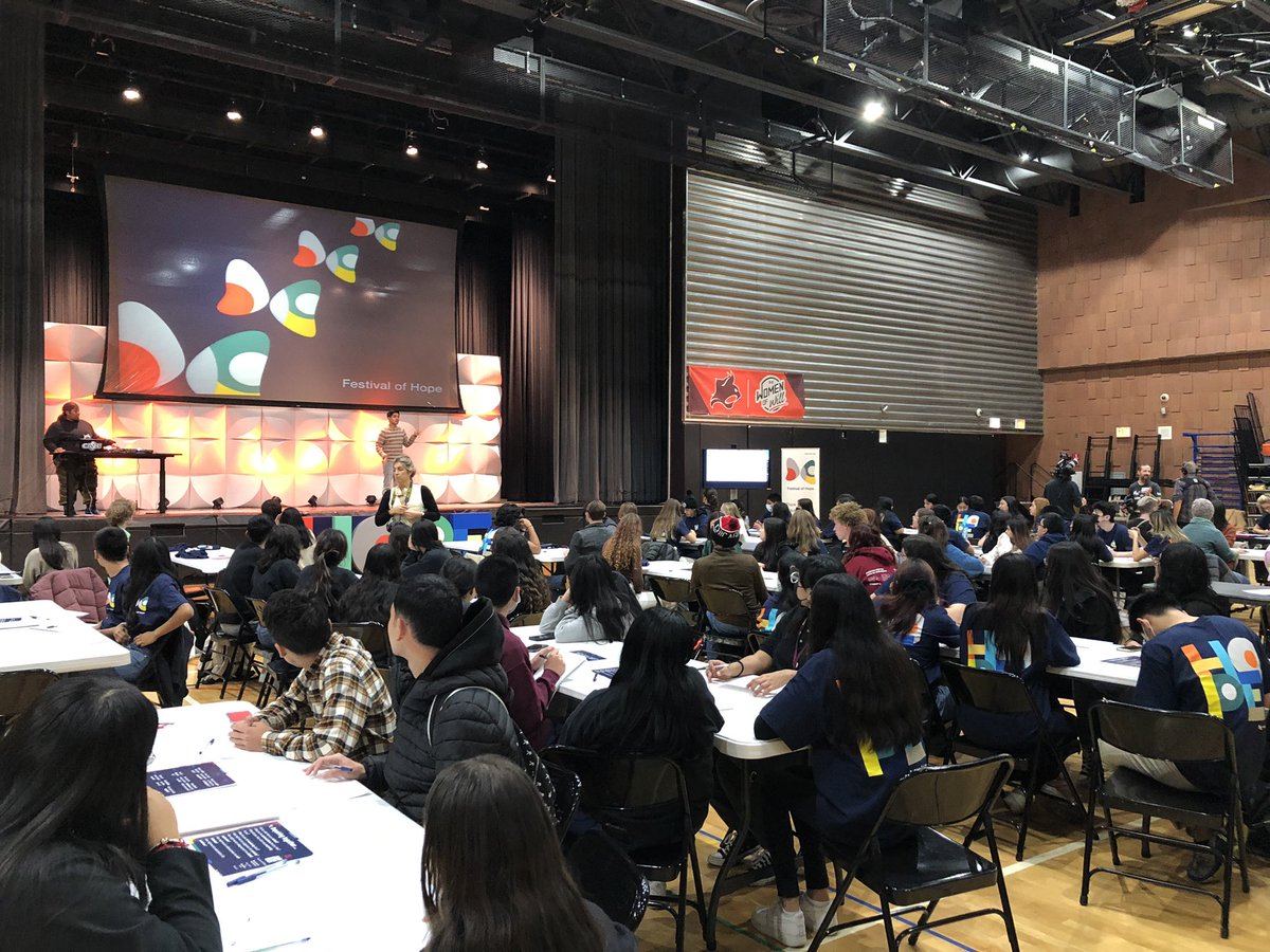 What an honor for our school to host the @iborganization and the #festivalofhope! Only 3 schools in the world were chosen to host and we are truly grateful to have had the opportunity to engage youth with such an inspirational event! @boycphs