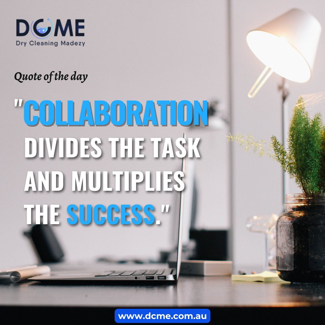dcmesoftware's tweet image. Collaboration between two businesses entails not only cooperation in the work to be done, but also cooperation in the promotion of each other&apos;s businesses. 

Click &quot;ALT&quot; to read more.

#drycleaning #drycleaners #sundaymotivation #businessquotes #quoteoftheday