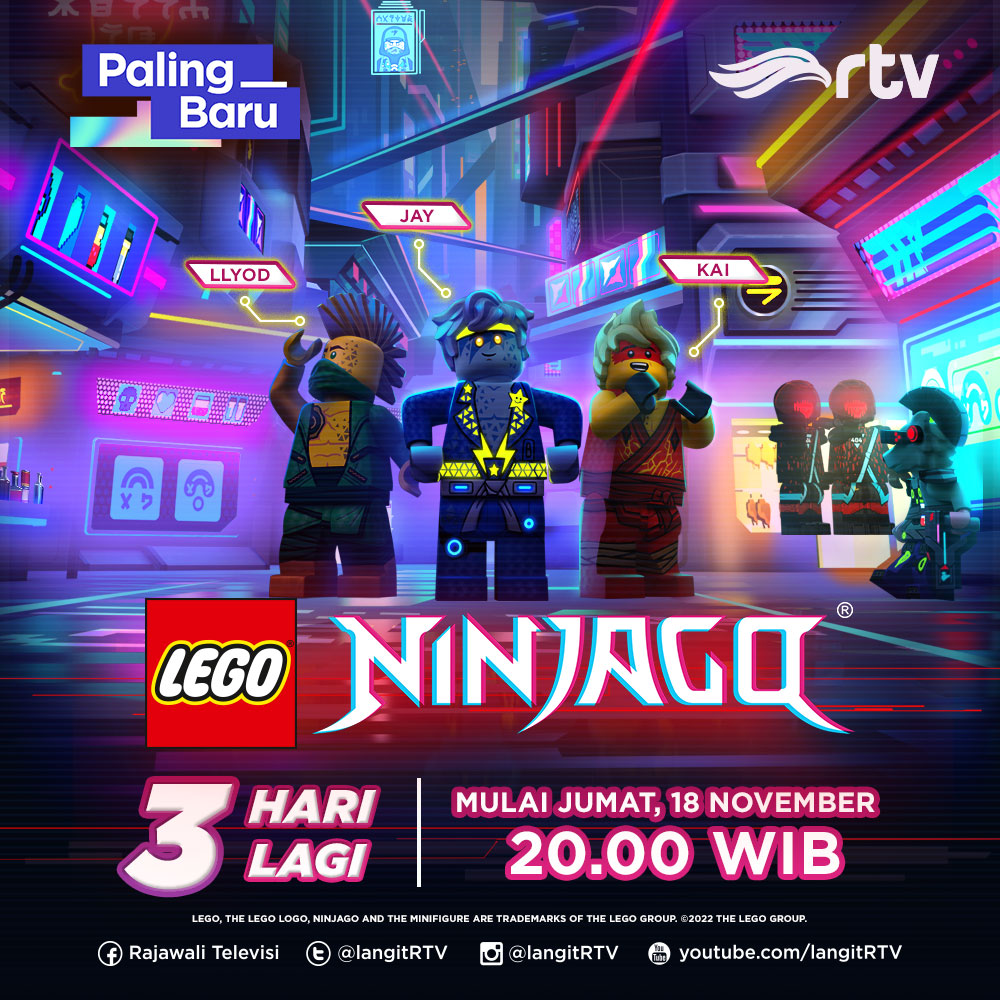 RTV on Twitter: "3 HARI LAGI!!!!! Ada program baru nih di RTV, LEGO