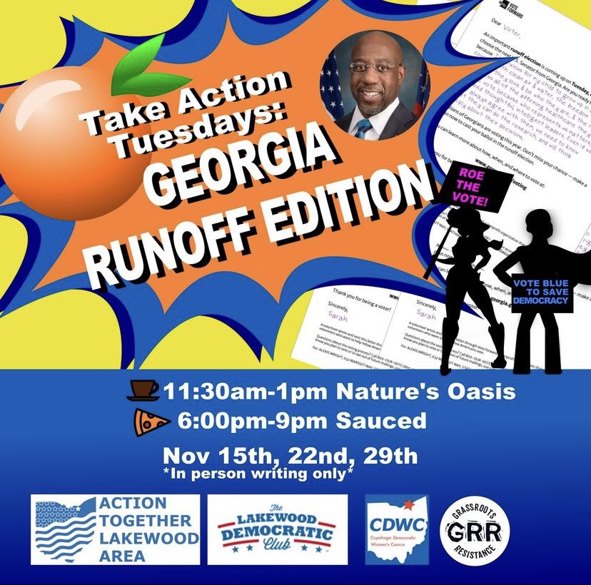 ATLKWD's tweet photo. We’re back! Just when we thought we were done… they pulled us back in! We have three bonus weeks to write ✍🏼 letters to Georgia voters to make sure pro-choice, pro-democracy GA Senator @ReverendWarnock gets re-elected and expands @TheDemocrats majority in the Senate. https://t.co/9xxJ0ymAue