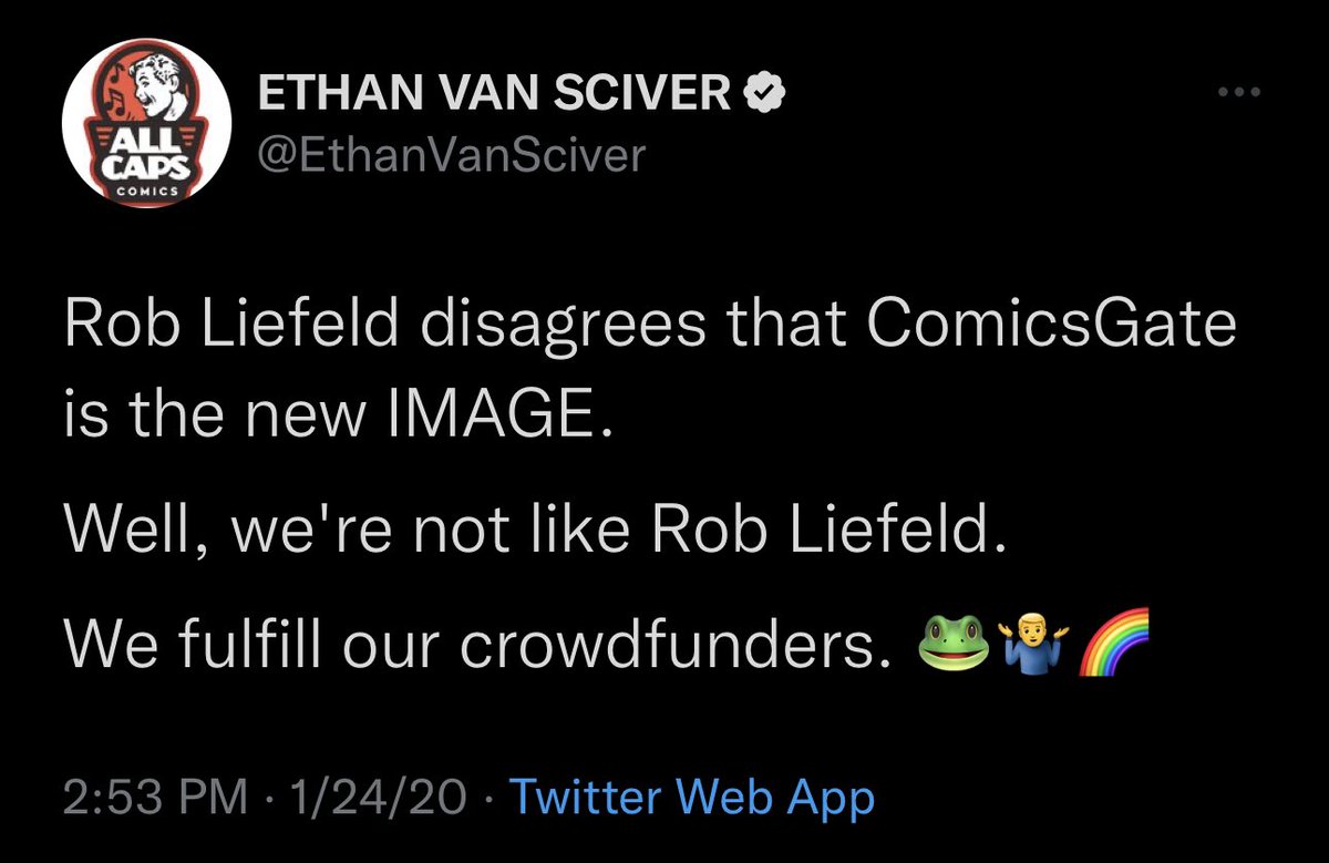 Comicsgate Posting Their Ls on Twitter "This post aged like 3 year old