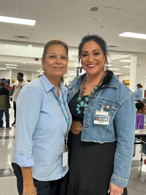 LawtonPS's tweet photo. Day one of Indian Education Spirit Week kicked off today! Today's theme was Back the Braids. Check out some photos from around the district! #LawtonPS #WeAreLPS #oklaed https://t.co/OBvXT44rVs