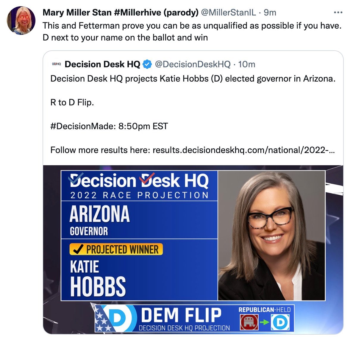 OregonMapGuy's tweet photo. SHE WAS LITERALLY SECRETARY OF STATE RUNNING AGAINST A TV NEWS ANCHOR YOU MELON HEAD https://t.co/A4NDHDK4x8