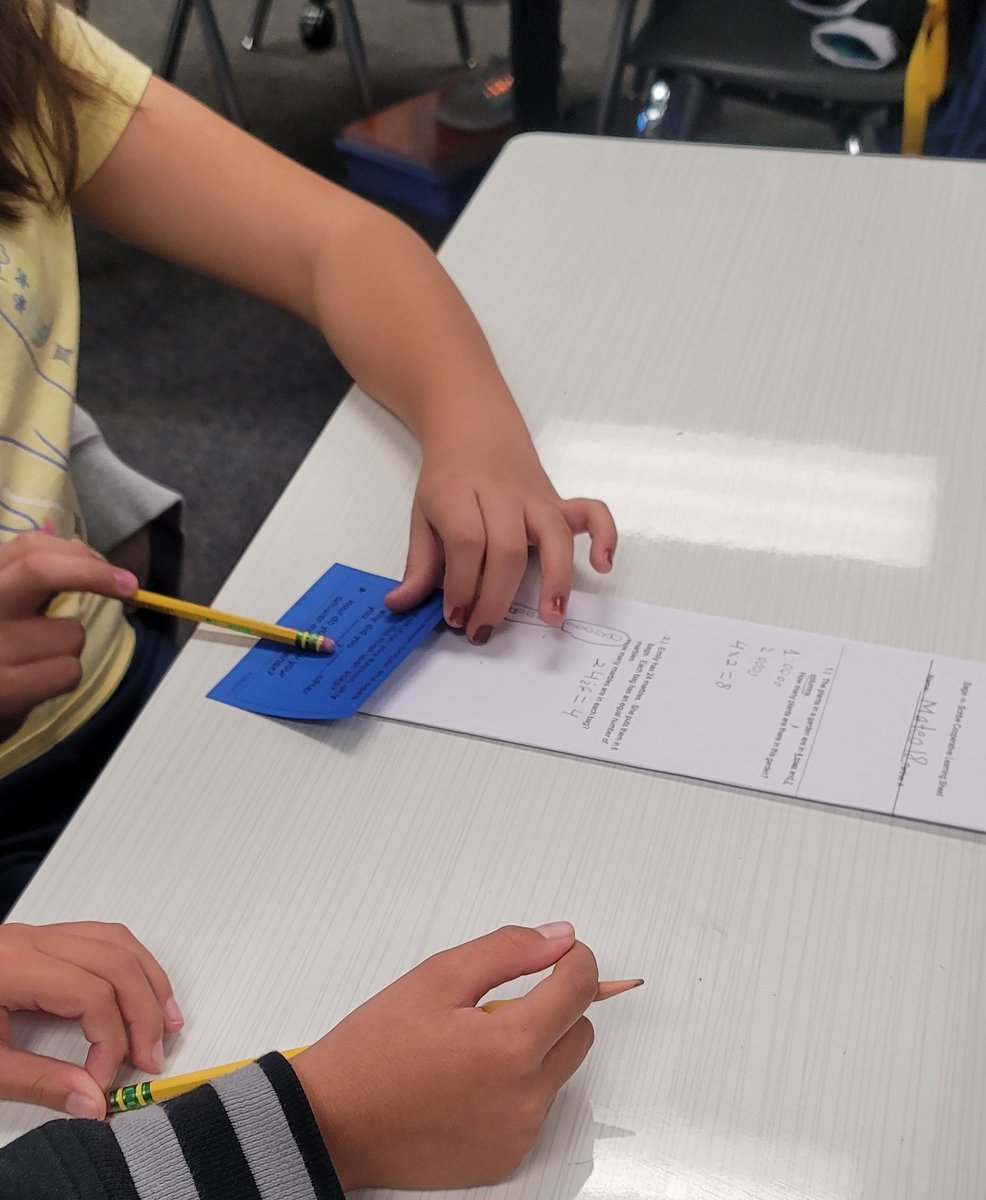 LisethMaravilla's tweet photo. 3rd Gr students engaged in "Sage and Scribe" math activity to demonstrate mathematical understanding of these concepts.@RainbowRidge_VV #3rdgrade #sageandscribe #engagement #studentvoice https://t.co/slBUPNhDKH