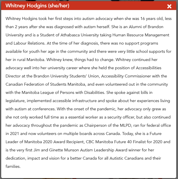WhitneyHodgins's tweet photo. After much anticipation we are finally here! Over the next two jam packed days, there will be panels, profiles, and opportunities to learn and grow as we come together as a nation in Canada for the very first #NationalAutismConference2022 ! #IamBU #AthabascaU https://t.co/oZf9eyBYlN