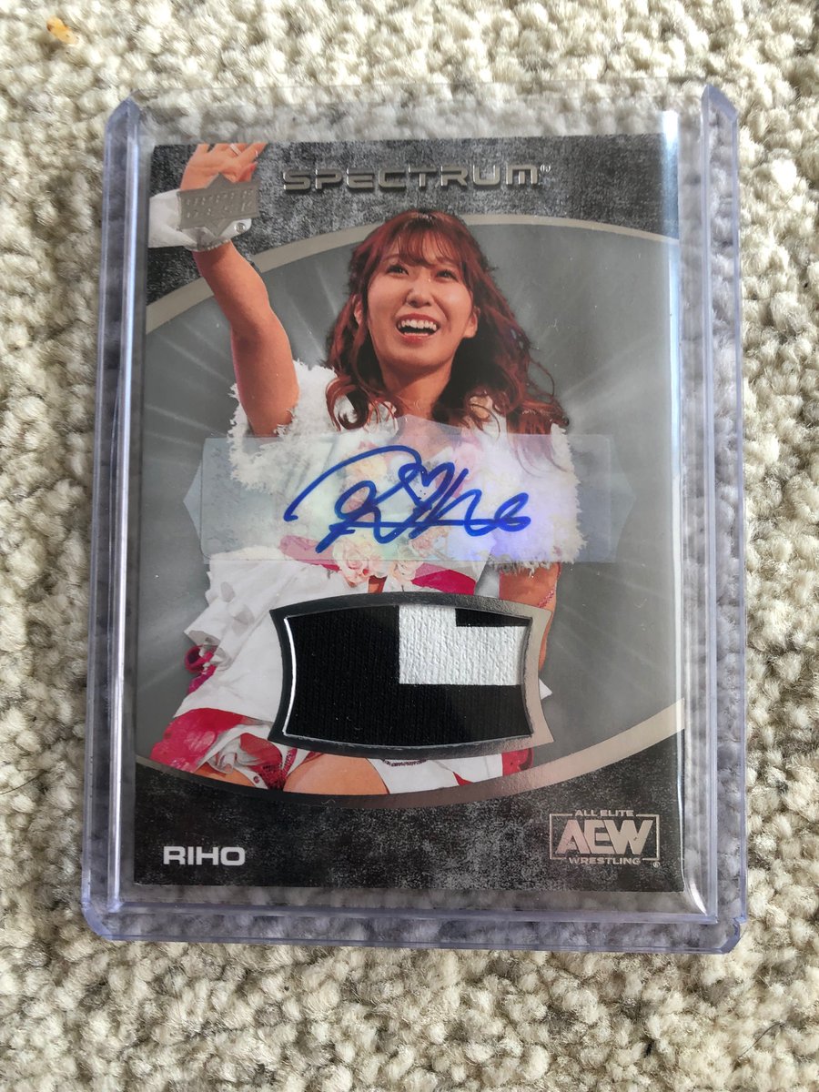 xyonmckell's tweet photo. #aewspectrum #aew #upperdeck #riho https://t.co/xEheEPIvRG