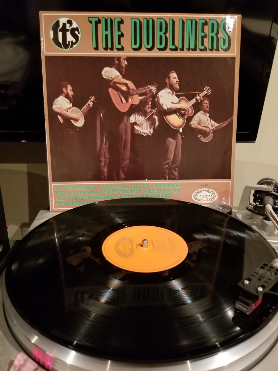 SpinVinyl1's tweet photo. Spinning a few from my father in law's collection. He loved Irish music and gave me his collection and stereo. Today he passed away. A good man who will be greatly missed. 
#TheIrishRebels #TheDubliners #IrishMusic #RIPMyles #vinylrecords https://t.co/uLUp06cMEQ