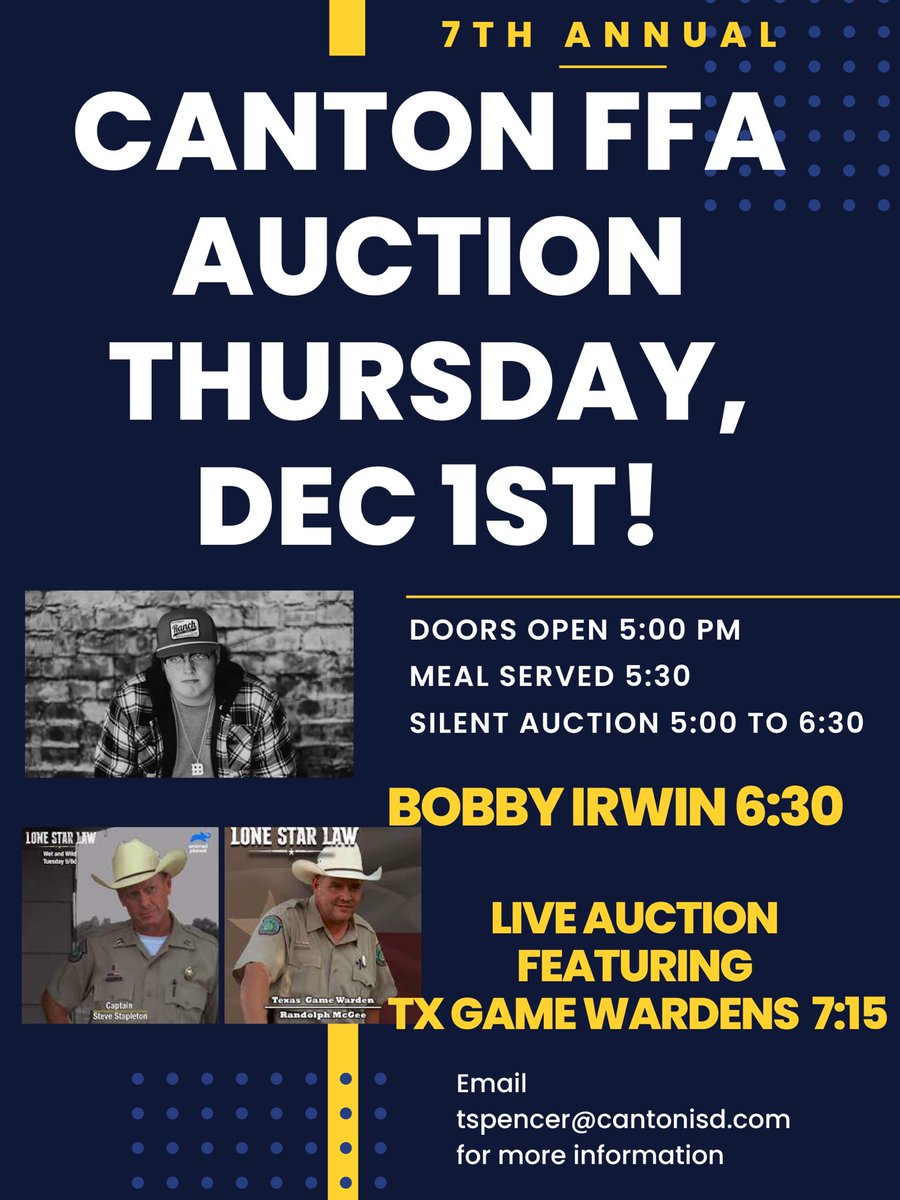 cantonffa's tweet image. It’s almost auction time!  So pumped to have @BobbyIrwin02 on board to provide entertainment!!!
