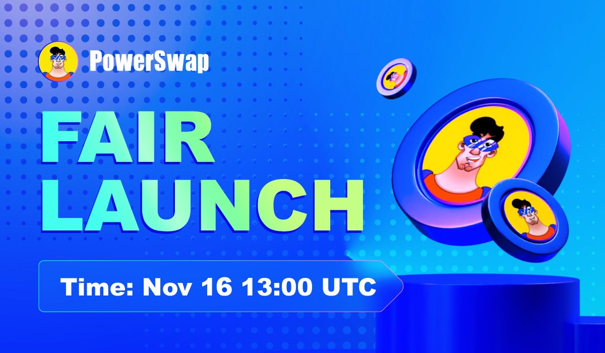 trader_maxey's tweet photo. 📣PowerSwap Airdrop
🌈🌈🌈ETHW的头部dex @PowerSwapPOW

11月16日 13:00 UTC 公平发射平台币 $POWER ，并上线 APR 1000%矿池
🎁 抽20人，空投700个 $POWER /人，白嫖挖矿

1️⃣ 关注@PowerSwapPOW @UST_DAO 
2️⃣ 点赞转推+ @三位好友+评论留地址
3️⃣ 加入TG：https://t.co/QUFCO1NoGn

⏳ 24 hours https://t.co/aABCUGWw9S