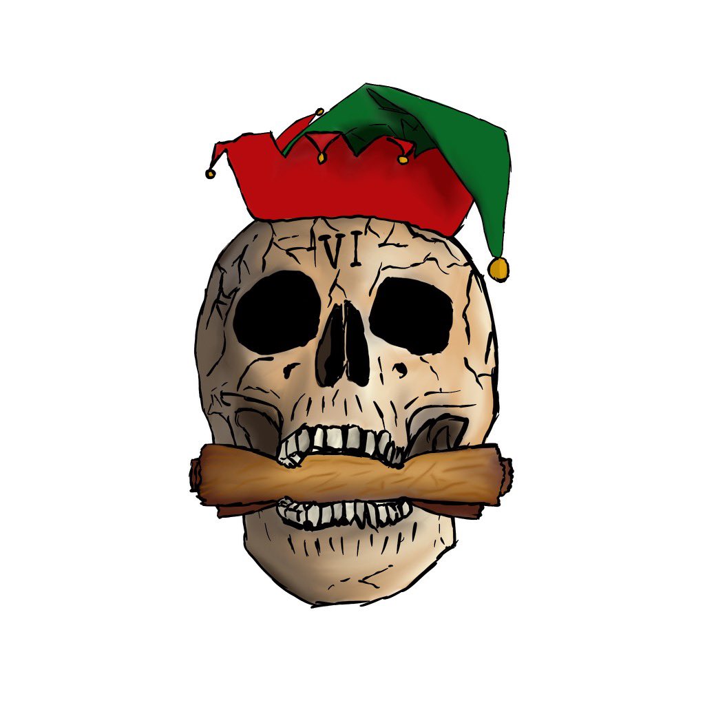 bendngpusswater's tweet photo. Just some #TheLockedTomb Christmas Skulls https://t.co/FVZ7gkdmuR