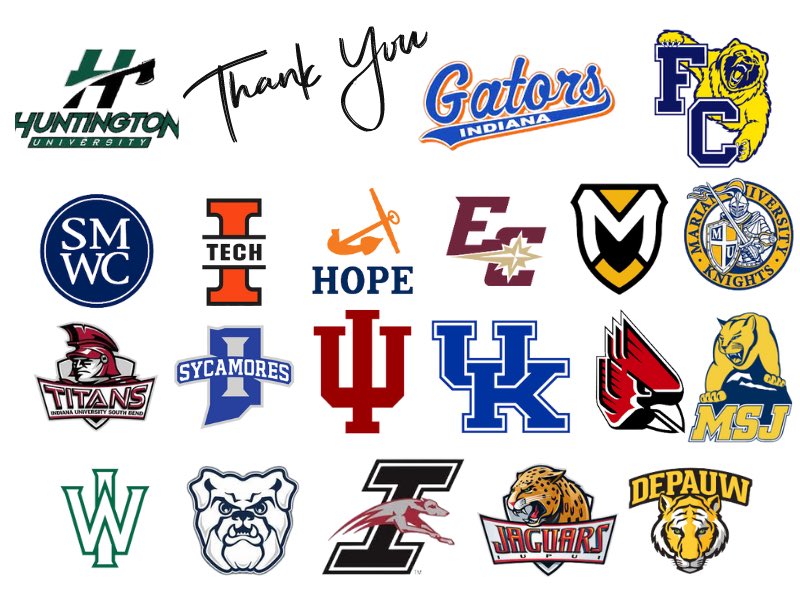 Thank you coaches for coming out yesterday!!!!! Gooooo Gators!!!!! <a href="/IUPUICoachG/">Emily Gwaltney</a> @IUPUISoftball <a href="/Rethlake08/">Erin Ehler</a> <a href="/UIndySoftball/">UIndy Softball</a> <a href="/coachferrell15/">Ben Ferrell</a> <a href="/CoachStanton/">Shonda Stanton</a> <a href="/MarianKnightsSB/">Marian Softball</a> <a href="/BallStateSB/">Ball State Softball</a> <a href="/JordanLMcNary/">Jordan McNary</a> <a href="/UKCoachLawson/">Rachel Lawson</a> <a href="/Coach_pooch/">Mike “Pooch” Perniciaro</a> <a href="/da_shipley99/">Daniel Shipley</a> <a href="/CoachMalWinters/">Mallory Winters</a> <a href="/Jwalk03er/">coach walker</a>