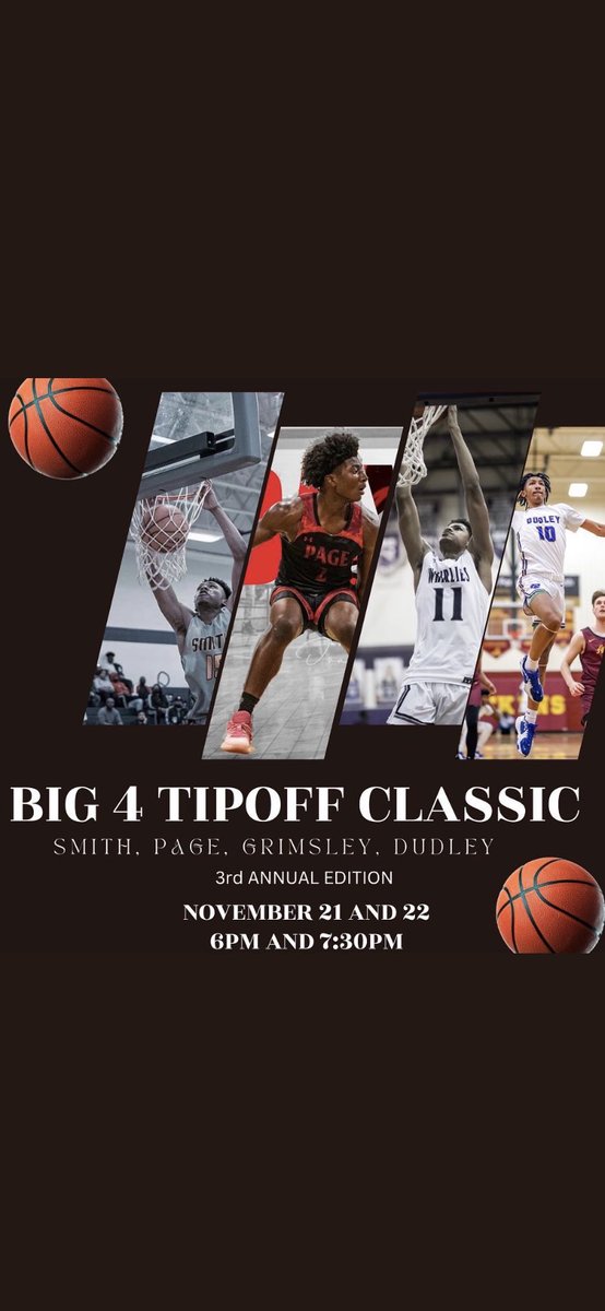 Your four city schools under one roof.  Two special nights of basketball.  Great way to kick off the season.