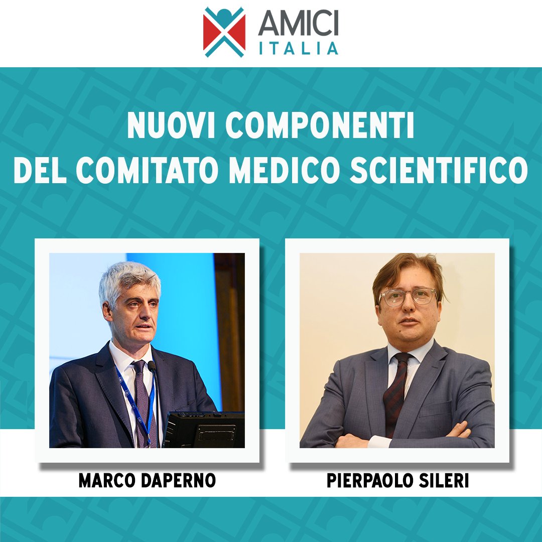 📣 𝐂𝐨𝐦𝐢𝐭𝐚𝐭𝐨 𝐌𝐞𝐝𝐢𝐜𝐨 𝐒𝐜𝐢𝐞𝐧𝐭𝐢𝐟𝐢𝐜𝐨 𝐝𝐢 𝐀𝐌𝐈𝐂𝐈: 𝐬𝐢 𝐚𝐦𝐩𝐥𝐢𝐚 𝐢𝐥 𝐧𝐮𝐦𝐞𝐫𝐨 𝐝𝐞𝐢 𝐩𝐫𝐨𝐟𝐞𝐬𝐬𝐢𝐨𝐧𝐢𝐬𝐭𝐢 𝐜𝐡𝐞 𝐥𝐨 𝐜𝐨𝐦𝐩𝐨𝐧𝐠𝐨𝐧𝐨 con <a href="/piersileri/">Pierpaolo Sileri</a> e <a href="/MarcoDap_1004/">Marco</a>

ℹ️👉 amici.tv/3O56lI6