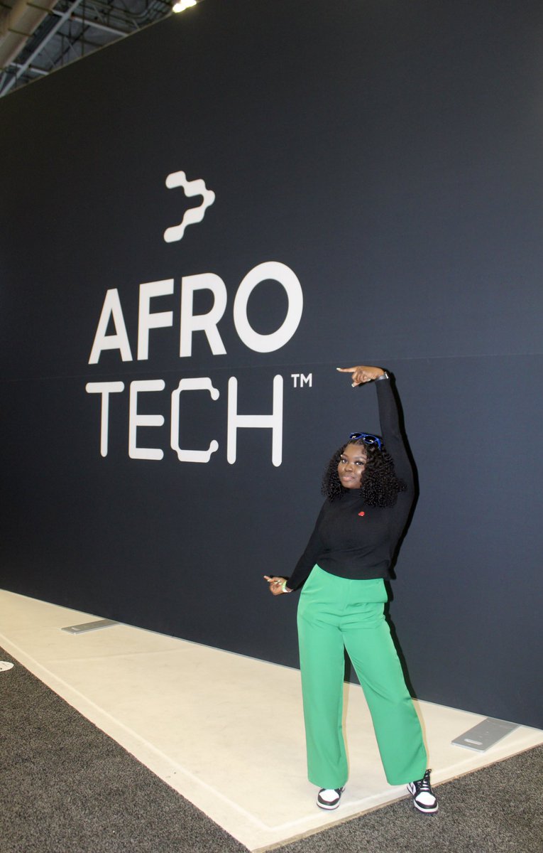 uknodanii's tweet image. You know it’s real when you are who you think you are 💚 #afrotech2022