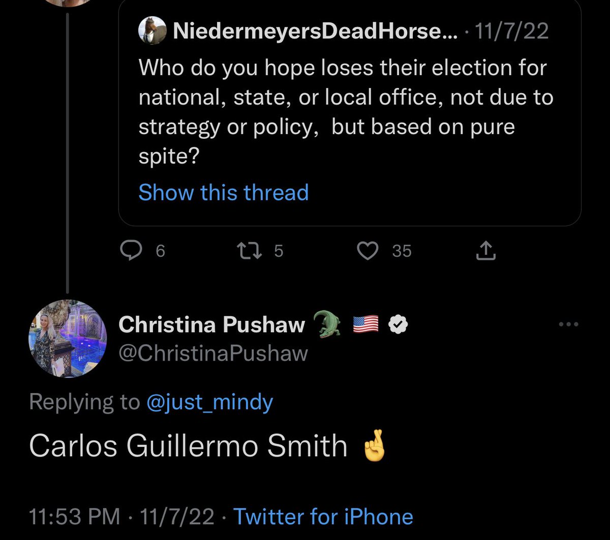 Senator Carlos Guillermo Smith tweet media