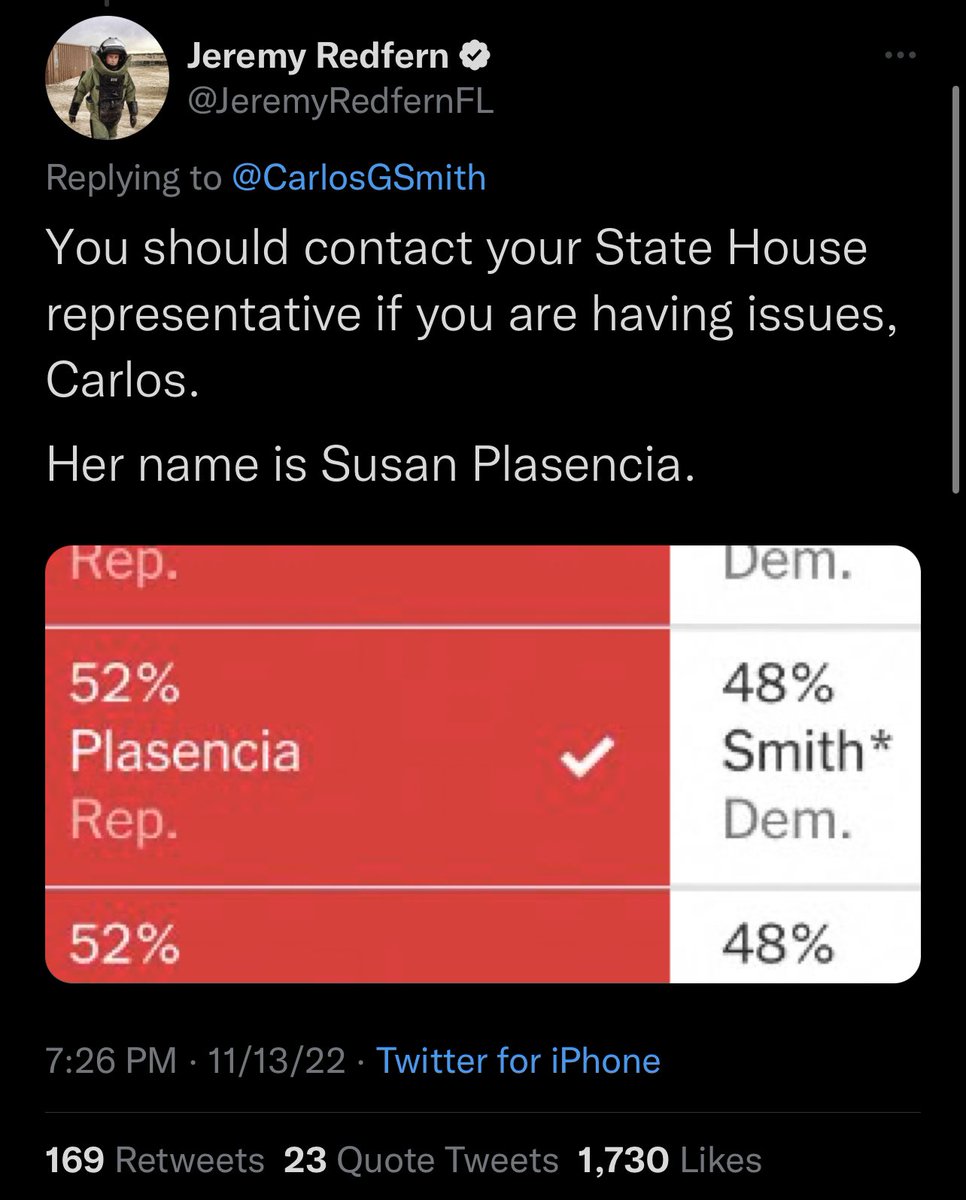 Senator Carlos Guillermo Smith tweet media