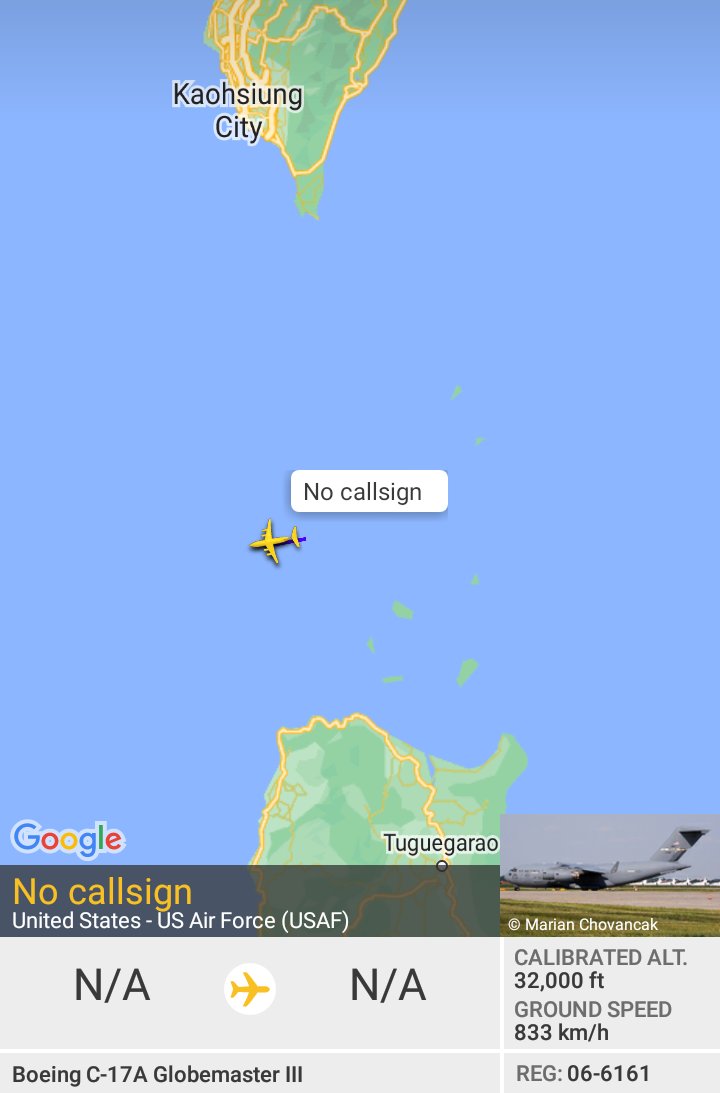 Oceanworldfree's tweet photo. 🇺🇲USAF 06-6161 #AE145F 

#BashiChannel

Boeing C-17A https://t.co/SGetQcZ8dz