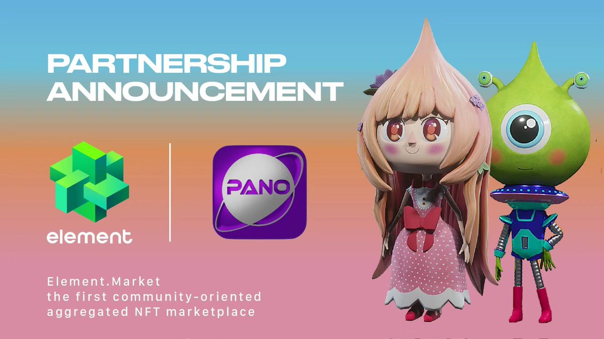 #XFINITI is honor to help our Disney-like #MetaverseNFT client <a href="/PANO_Verse/">PANO</a> to partner with <a href="/Element_Chinese/">Element NFT Marketplace中文社区</a> on our「PANO Mob Avatar NFT - Genesis」🔥🔥

Kudos♥️ to my BD contact <a href="/0xKevinHan/">KΞVIN</a> who worked closely with me for past few weeks and provide instance and All-Star support!💯