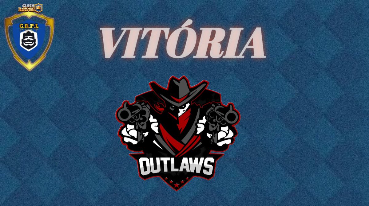 Outlaws (@outlawscrl) on Twitter photo 🏆 | Clash Royale Pro League (J3)
🆚 | <a href="/TeamSpartacus1/">Team Spartacus</a>
🗓️ | 14/11 (segunda-feira)
⏰ | 22:00 🇧🇷
⚔️ | 2x0
Vitória incontestável dos fora-da-lei e seguimos invictos na competição!
☠️ <a href="/hichigocr/">hichigo</a>🎖
☠️ <a href="/FabianoRoyale/">Fabiano</a>
☠️ @Fabio33849601
☠️ <a href="/YanlimaCR/">Yan victor</a>
#goOutlaws 🏆 | Clash Royale Pro League (J3)
🆚 | <a href="/TeamSpartacus1/">Team Spartacus</a>
🗓️ | 14/11 (segunda-feira)
⏰ | 22:00 🇧🇷
⚔️ | 2x0
Vitória incontestável dos fora-da-lei e seguimos invictos na competição!
☠️ <a href="/hichigocr/">hichigo</a>🎖
☠️ <a href="/FabianoRoyale/">Fabiano</a>
☠️ @Fabio33849601
☠️ <a href="/YanlimaCR/">Yan victor</a>
#goOutlaws