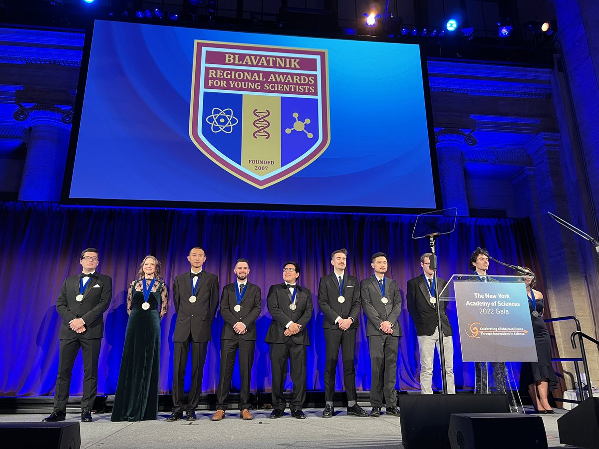 Congratulations to an amazing group of scientists <a href="/NYASciences/">NYAS</a> <a href="/BlavatnikAwards/">Blavatnik Awards</a>