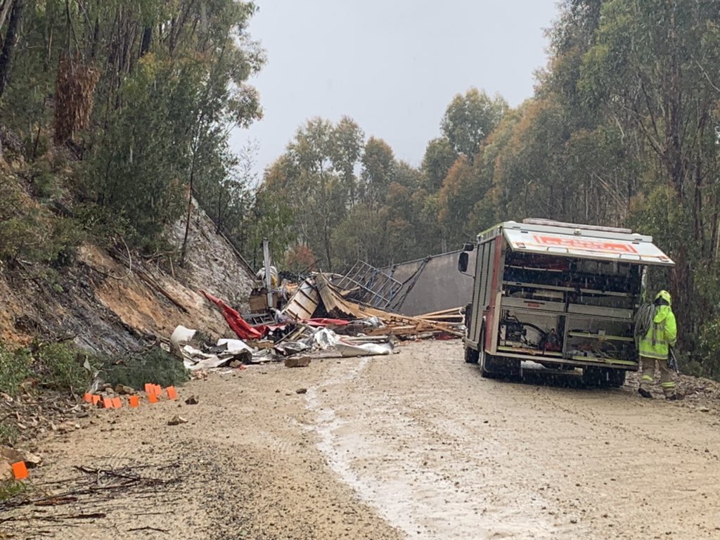 Update: Police still investigating if speed or mechanical failure were factors in the Semmens Road crash near St Marys which has killed a man in his 60’s. Road will be closed for some time <a href="/7tasnews/">7 Tasmania News</a>