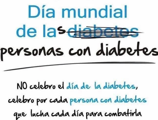#DiaMundialDeLaDiabetes 
Come sanamente,haz ejercicio,previene,cuídate ,chécate