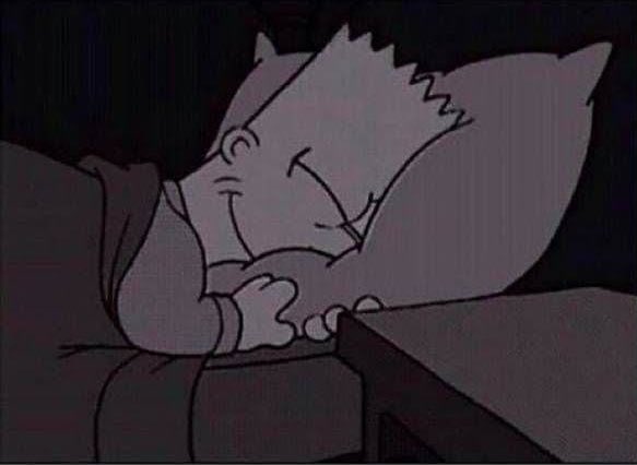 when you have a cute conversation
with bae before bed