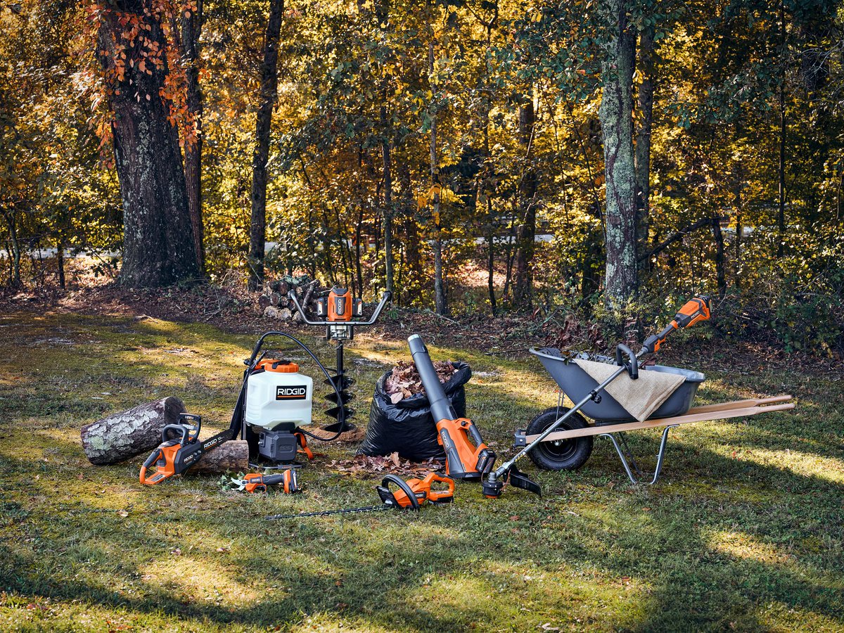 Glad to see <a href="/RIDGIDPower/">RIDGID Power Tools</a> coming out with new OPE. Helps keep cost down when more players enter the game, especially when you are already in the platform #ridgid #powertools #homedepot #landscaping
