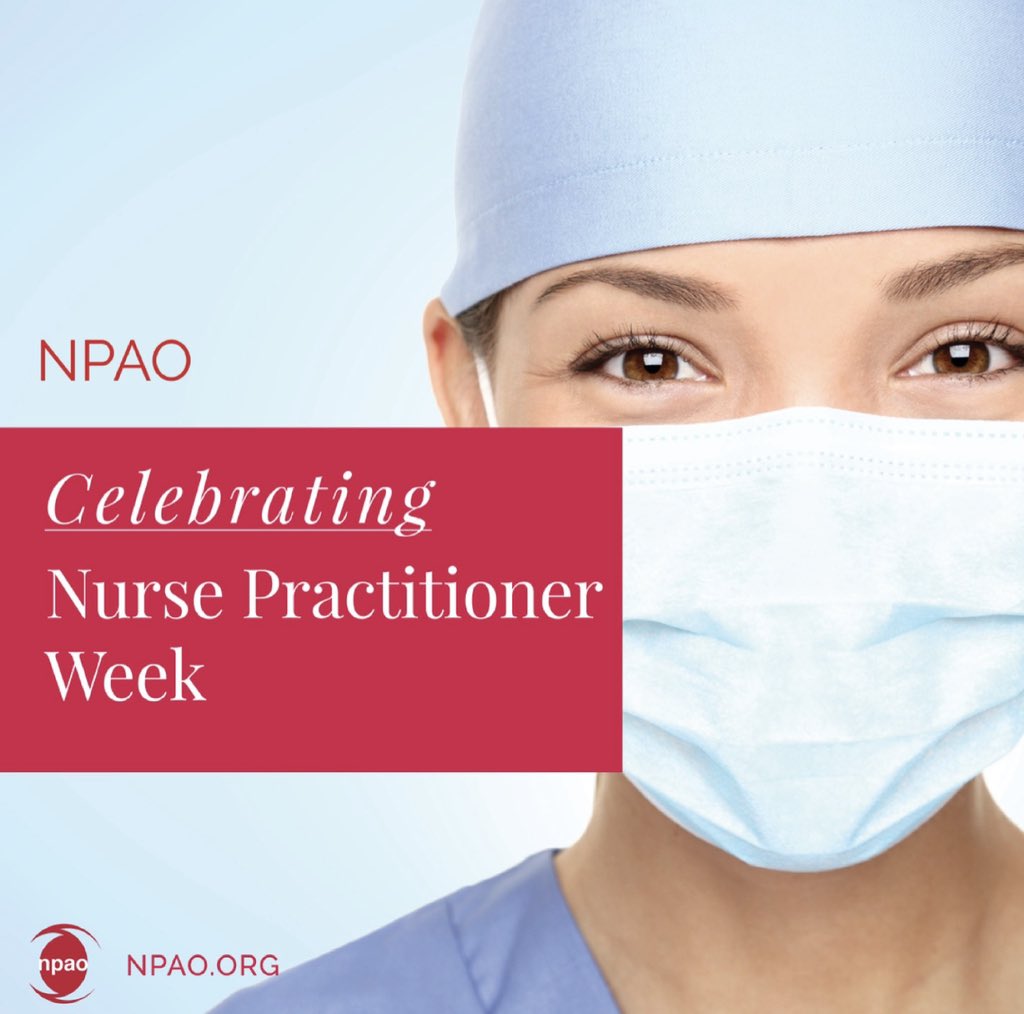 Happy Nurse Practitioner week to all my NP colleagues! Thank you for all you do.
 #thankyou #npweek #accesstohealthcare