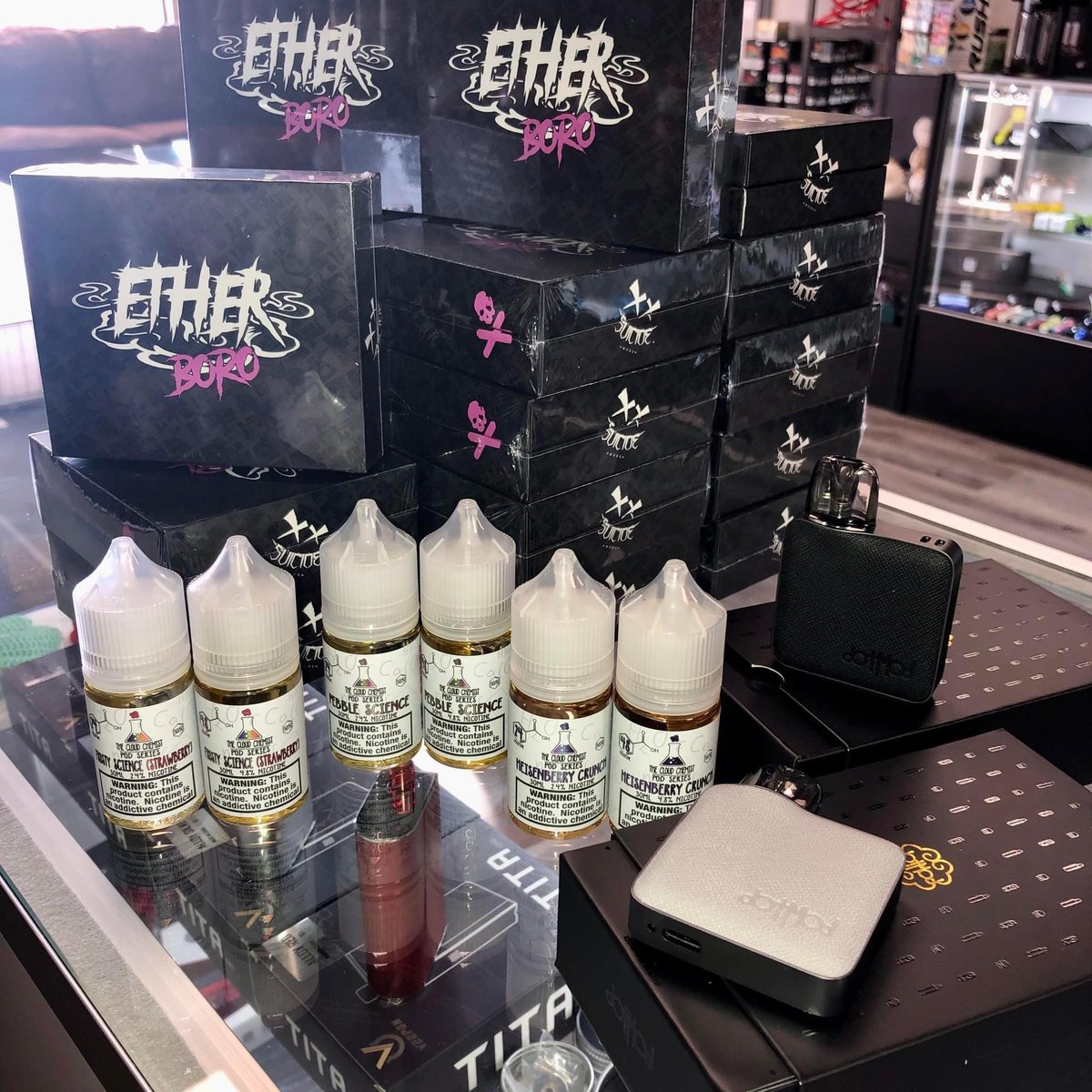 mike_delights's tweet image. New stock including Ether RBA, Cloud Chemist Salts and DotMod Nano 🔥

vaping-delights.com

#etherrba #dotmod #cloudchemist #VapingDelights #VapingDelights #boromods #RBA #vapingisnottobacco #smallbusinessowner #vapeshop #veteranownedbusiness