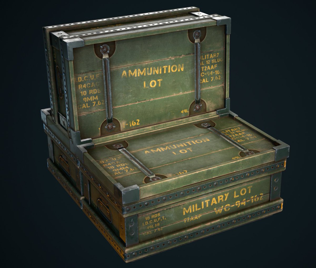 Old Military Crate
steamcommunity.com/sharedfiles/fi…
in collaboration <a href="/retr0f1t/">retr0</a> 
<a href="/playrust/">Rust</a>
<a href="/gerrmanman/">ThatGermanGuy</a>