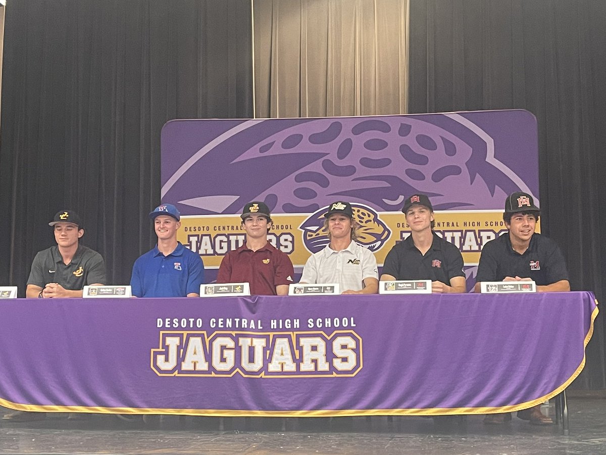 Proud of these young men. Congratulations on your signing day. <a href="/HughParsons7/">Hugh Parsons</a> <a href="/dc_jaguar/">DC Jaguar Baseball</a> <a href="/EasleyBaseballC/">Easley Baseball Club</a> <a href="/athletics_dc/">DeSoto Central Athletics</a>
