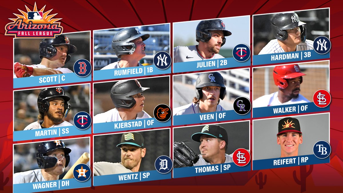 Many of the game's top prospects just wrapped up their Arizona Fall League campaign, and the best performers comprise our All-AFL team: atmlb.com/3UCZIPM