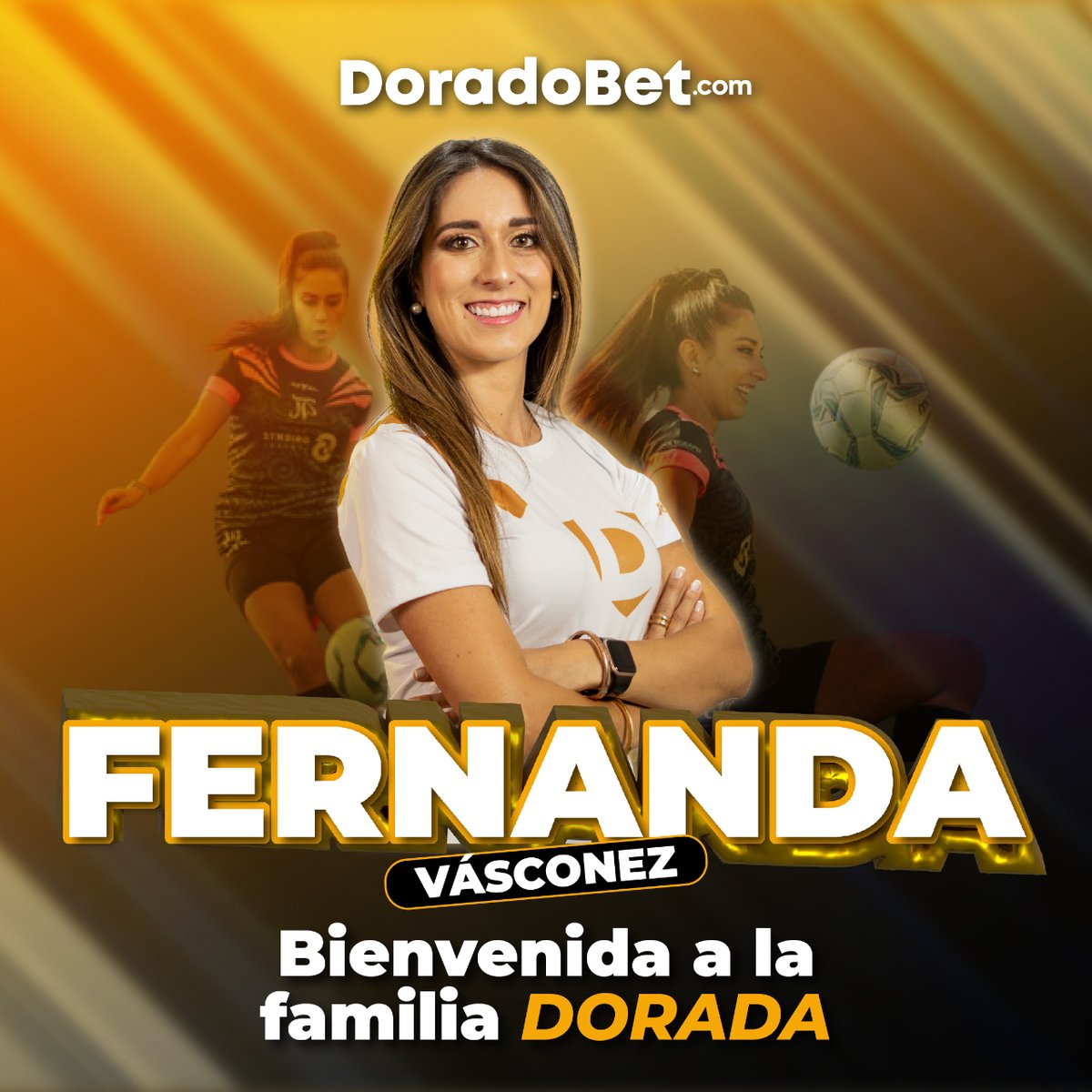 <a href="/ferv14/">Fernanda Vasconez</a>, dirigente de <a href="/Clubnanas/">Club Ñañas</a> y ex futbolista confía en DoradoBet

¿Tu qué esperas para unirte a la mejor casa de apuestas? 👀