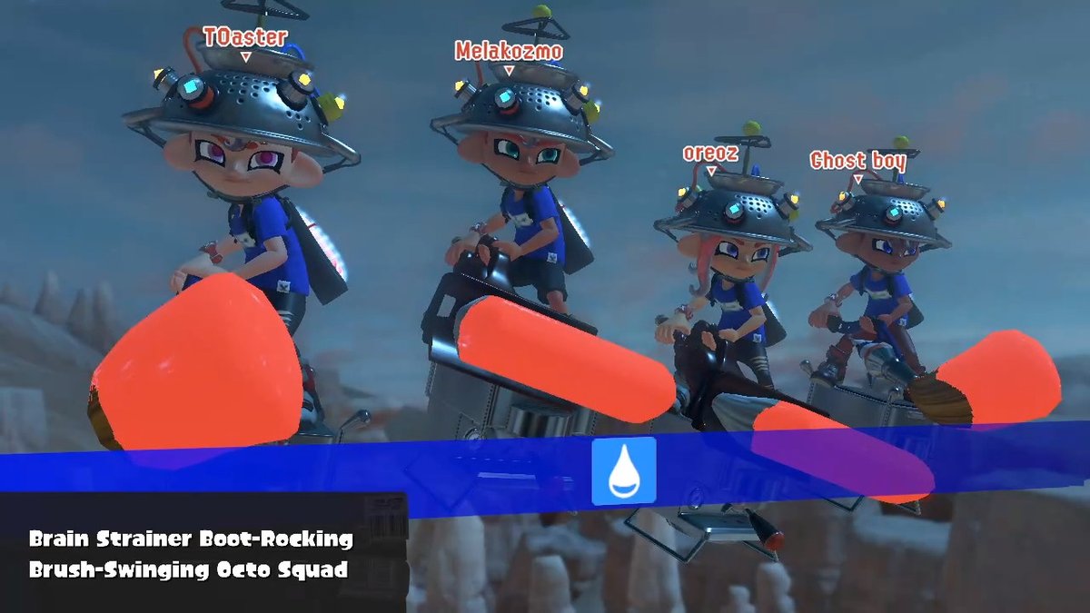 creamcakex's tweet photo. team water, big man sweep!! #Splatoon3 #NintendoSwitch #teamwater https://t.co/WtICXl6ceA