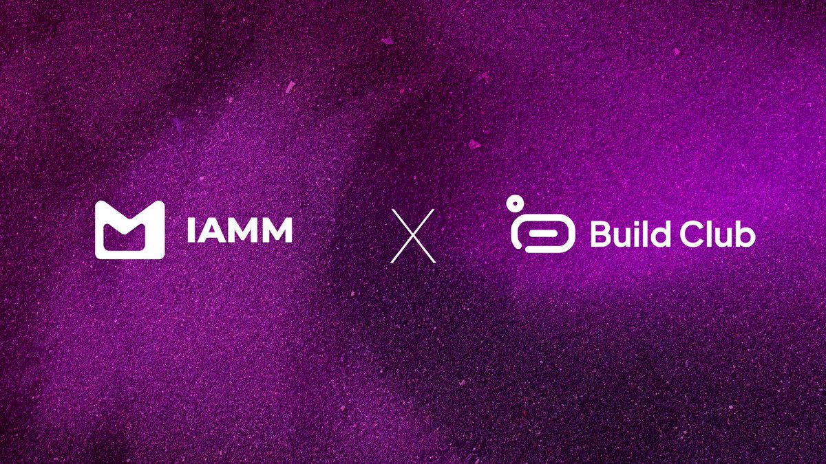 IAMM_Network's tweet photo. GREAT NEWS🎉
Happy to share that #IAMM is now a proudly @buildclubxyz member! We are getting an ecosystem grant to continue development on our MVP- we will also get marketing/community and technical support & industry connections⛓️👷🎮
@NervosNetwork @GodwokenRises #CKB #libreNFT https://t.co/jFNd7GGP59