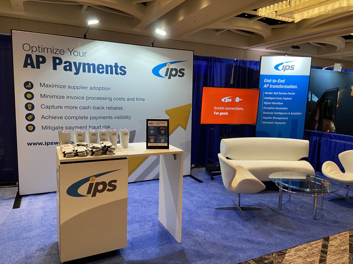 Greg Bartels (@gregbartelsips) on Twitter photo Attending the #IOFM <a href="/fallapexpo/">AP & P2P Fall Expo</a> in San Antonio? Be sure to swing by the <a href="/IPSwrx/">IPS Edenred</a> booth to pick up some swag and learn about our #apautomation solutions. #digitaltransformation #accountspayable #finance Attending the #IOFM <a href="/fallapexpo/">AP & P2P Fall Expo</a> in San Antonio? Be sure to swing by the <a href="/IPSwrx/">IPS Edenred</a> booth to pick up some swag and learn about our #apautomation solutions. #digitaltransformation #accountspayable #finance