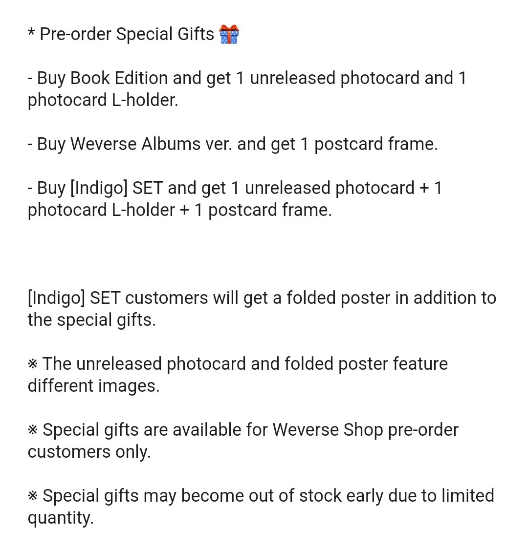 🇧🇳 BRUNEI GROUP ORDER 
close : 30.11.2022

RM SOLO ALBUM INDIGO

🏷 Book : BND 20
🏷 Weverse Album : BND 14
🏷 SET : BND 34

✈︎ 2nd payment to be claimed 
💌 DM NANA

#BruneiGO #nanaborahaegogo