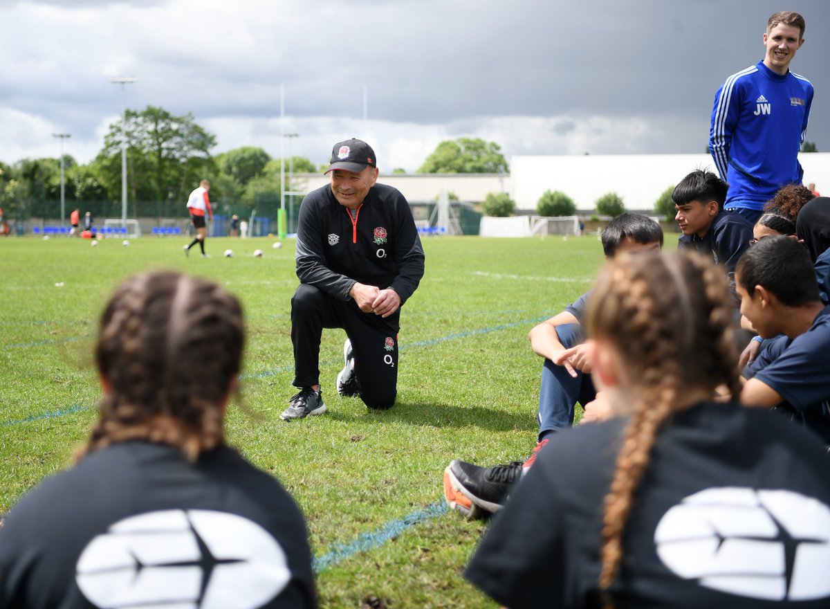 KingsHouseSch's tweet photo. #KingsHouseSchool and @HammersmithAcad students enjoyed a training session led by Eddie Jones and his staff 👏

 #powerofpartnerships #schoolstogether https://t.co/XIpps3ZzKi