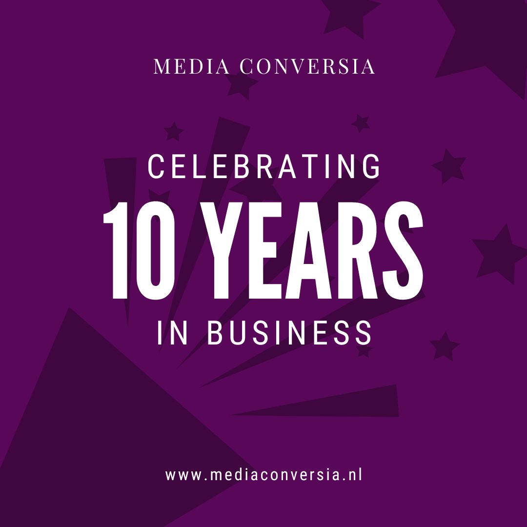 MediaConversia's tweet image. Vandaag precies 10 jaar geleden begon ik voor mezelf. Eerst onder de naam Social Media Goeroe - die naam viel niet goed - toen snel veranderd naar Media Conversia.

Nu 10 jaar later, geen moment spijt gehad dat ik mezelf destijds heb ingeschreven bij de @KVK_NL.

I love marketing
