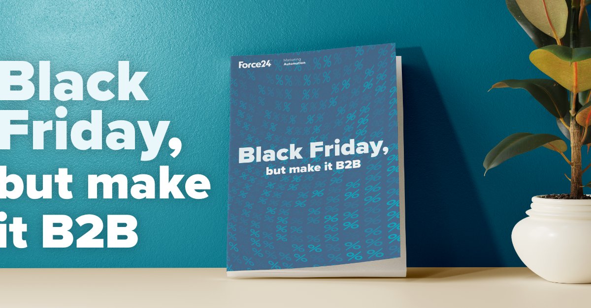 It's 10 days until the biggest day in retail, #blackfriday

Even in the B2B space, Black Friday is an opportunity to:

🎯 Retarget prospects
🏆 Reward existing customers
⏱️ Instill urgency
👋 Touch base with your contacts

Read more in our guide: landing.force24.co.uk/Black-Friday-G…