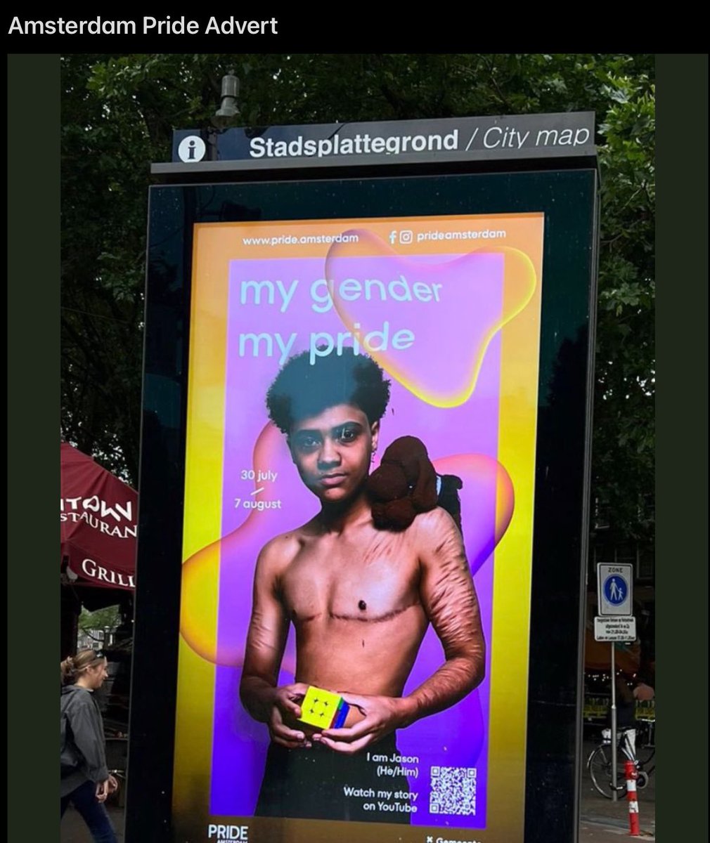 JocastaMoney's tweet photo. Just by looking at these young womens arms do you believe they where mentally stable enough to undergo irreversible medical procedures such as a double mastectomy? And by used as a ad for Pride?
No?
Congratulations you're a #Terf https://t.co/l7ueEfYEBm