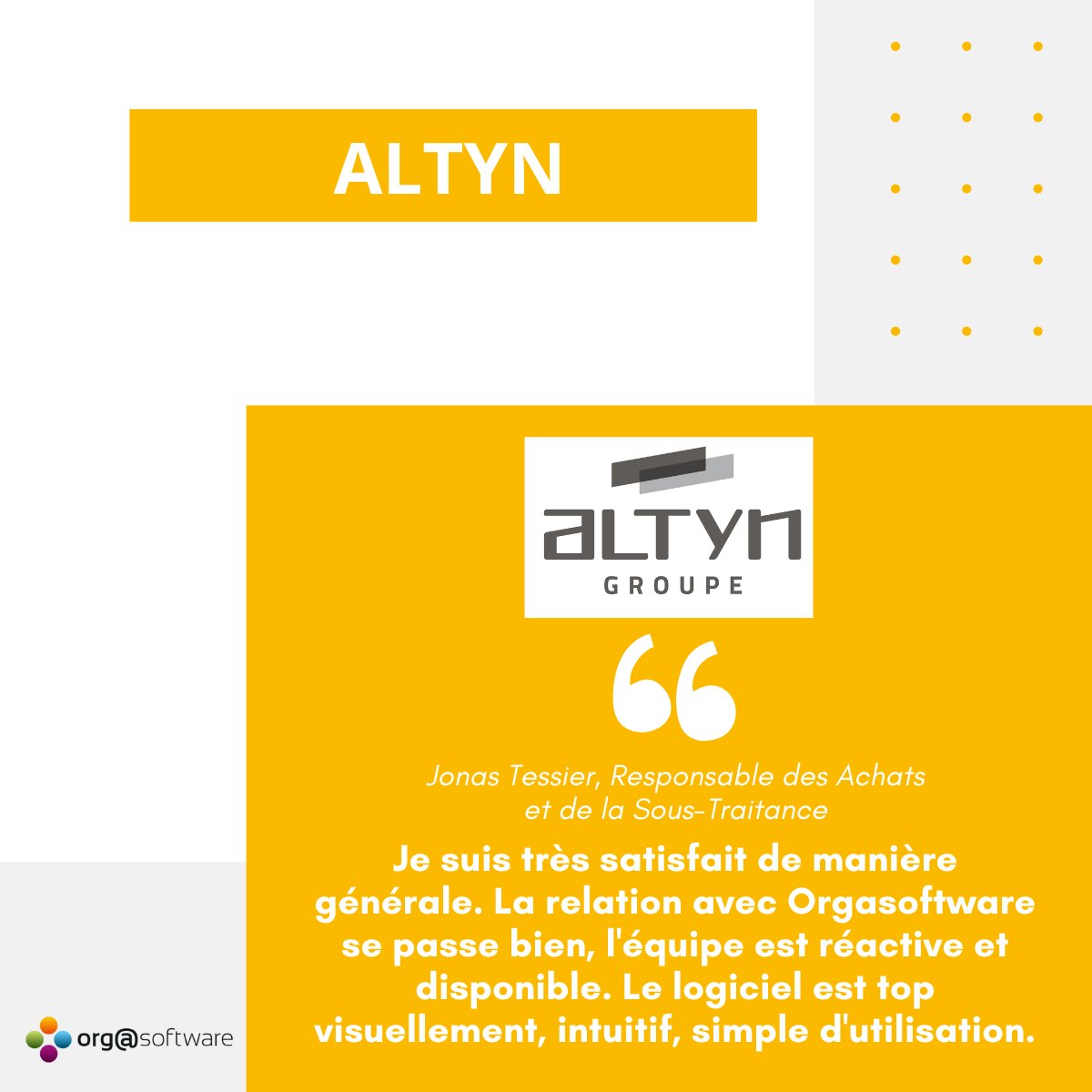 orgasoftware's tweet image. 🔥 87,5%  : c&apos;est le taux de satisfaction de nos clients ! 🔥

Pour plus de détails sur les avis de nos clients👇
orgasoftware.com/satisfaction-c…