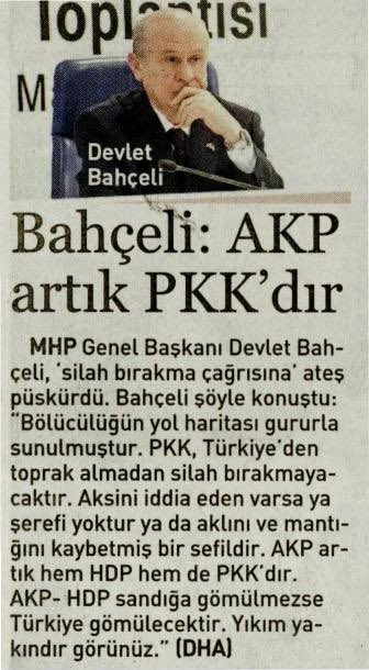 @ozguradamTurk 'Akp > PKK'DIR ' _Devlet Bahçeli.