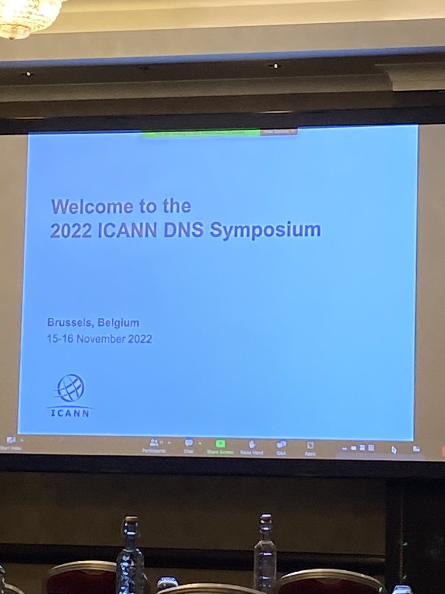Always a pleasure to be with members of the #ICANN community, this week at the 2022 DNS Symposium. #StaySafe and #BeKind