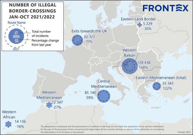 AngiKappa's tweet image. La notizia poi sarebbe che la rotta balcanica é cresciuta del 168% e che quindi la pressione verso il nord UE é fortissima. Se  ci aggiungiamo quelli che arrivano da noi e premono anche loro verso il nord UE , immaginate perché si incavolato per i 234 poveracci su una nave ong.