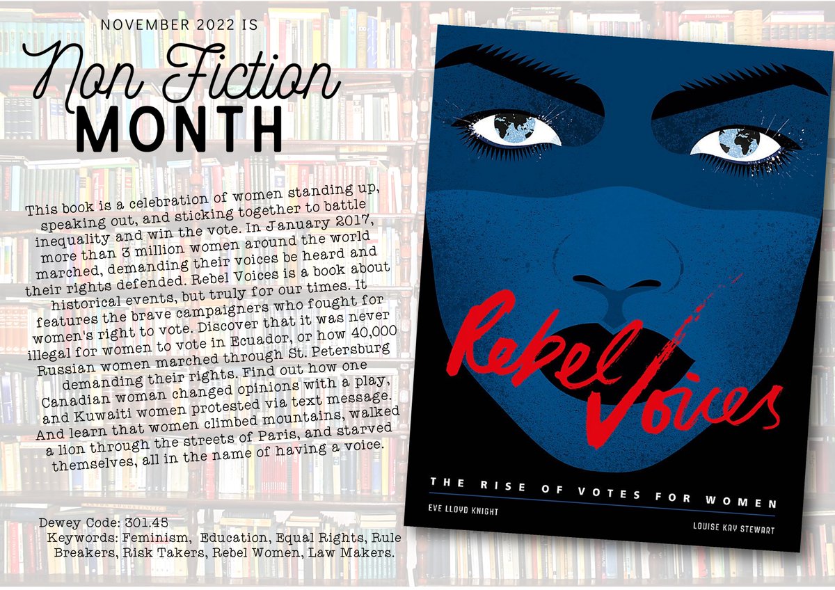 November 2022 is Non Fiction Month - here's our fifth pick. 
<a href="/shorehamacademy/">Shoreham Academy</a>
 #shorehamreads #nonfictionmonth #wholeschoolreadingculture